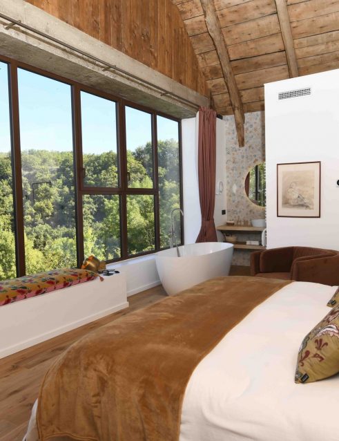 La Grange de Magdeleine, chambre d