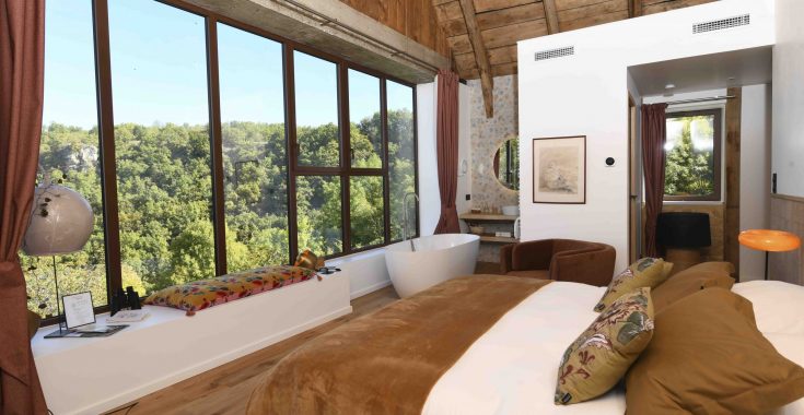 La Grange de Magdeleine, chambre d